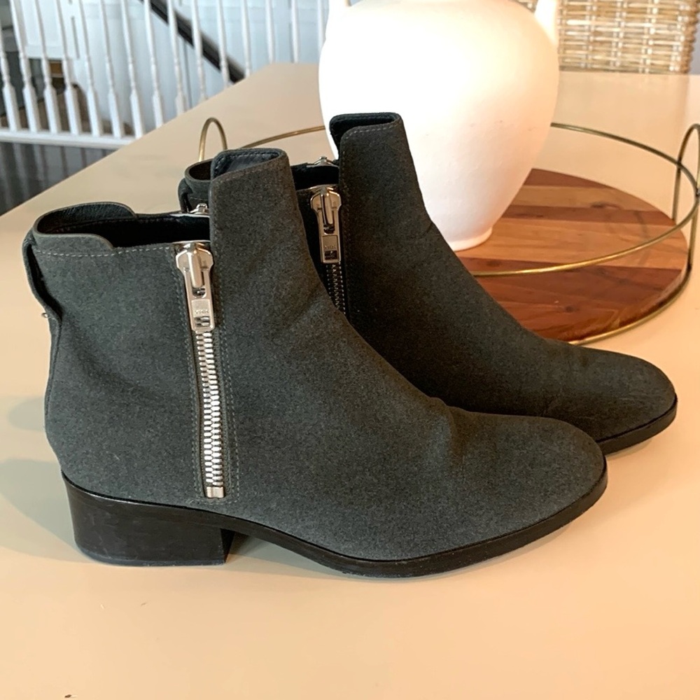 3.1 Phillip Lim Alexa gray booties-US 8 - Picture 4 of 17